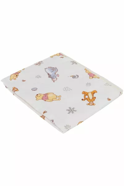 Disney Winnie Gelicentieerd Karakter Gedrukt Deken, Veelkleurig, Baby