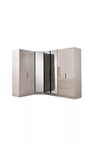 طقم غرفة نوم زاوية من نيل % مدي إف | توصيل وتركيب مجاني