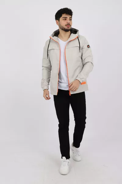 معطف مطري بألوان متنوعة وسحّاب موسمي Pldp 