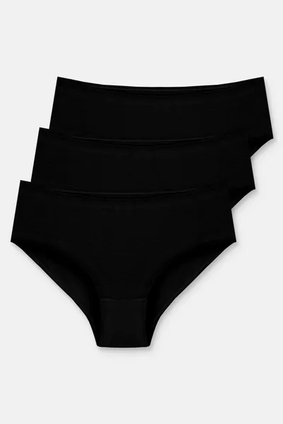 3-Pack High Waist Briefs