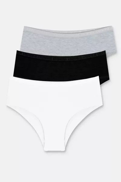 3-Pack Cotton Hipster Panties