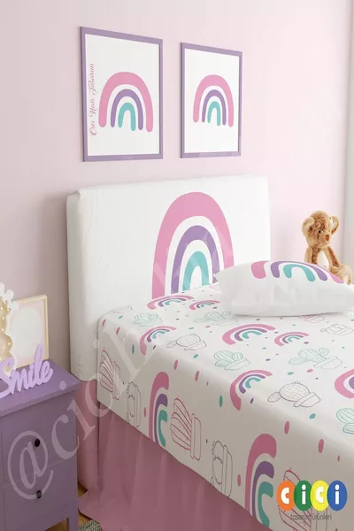 Basis Hoes Hoofdkussen Cactus Gekleurde Figuren