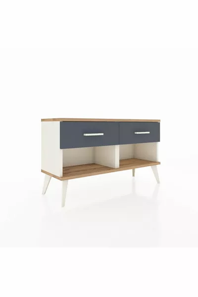 خزانة أرغس بدرجين  حجر القمر-صنوبر/أنثراسيت