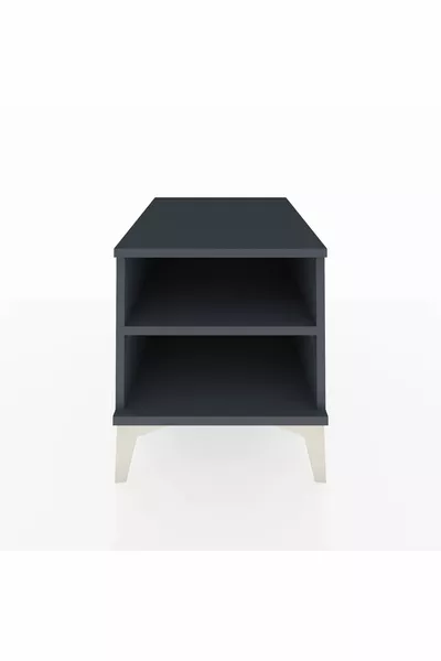 خزانة جانبية كرونوس رف واحد أنثراسيت-أنثراسيت