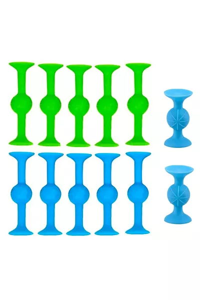 Играчка с молекули Pop Dart вакуум Pop Dart игра 6 части Popit Dart игра, сензорно образователна играчка