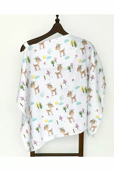 % Cotton Muslin Nursing Bib