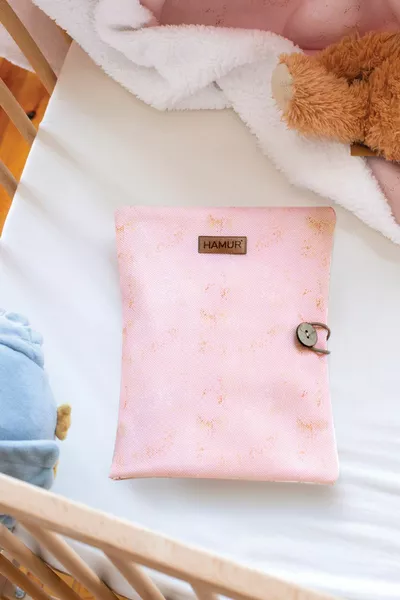 Mutter-Babypflegetasche Neugeborenen Wickeltasche Organizer Tasche Rosa