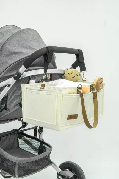 Borsa per la Cura di Mamma e Bambino XL Extra Large in Feltro Spesso Multiuso, Organizer da Armadio, Serie Scotch
