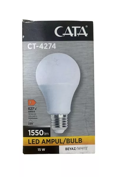 b w LED Bulb  K White Light  Lm (W=W)