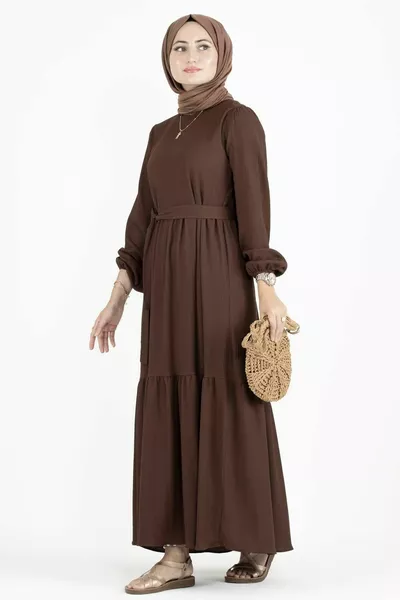 Prinsessenjurk - Bruin