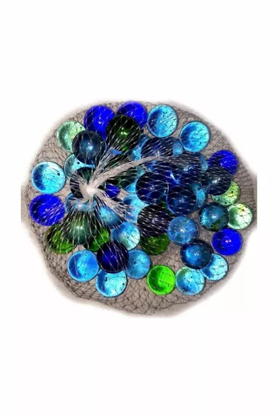 Gemischtes Set von  Murmeln in verschiedenen Farben