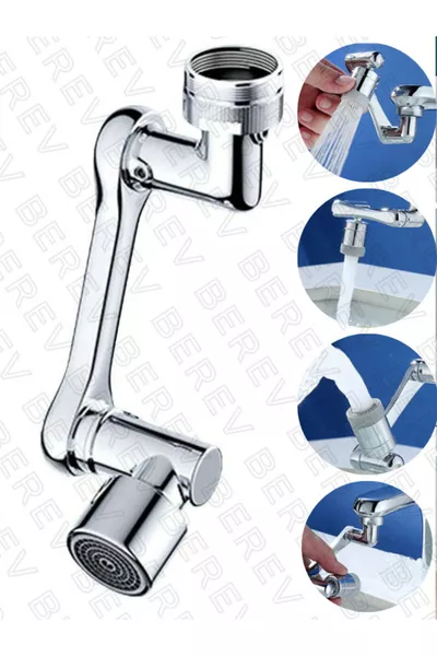 Насадка для кухонного крана с вращением на  градусов, 2 режима, насадка для ванной с универсальной функцией