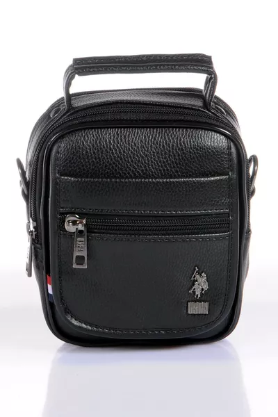 Unisex Black Handbag 