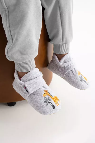 EMBROIDERED CLOSED-CUP COMFORT SLIPPERS FLEXIBLE ERGONOMIC SOFT SOLE SPECIAL DESIGN ORGANIC COMFORTABLE