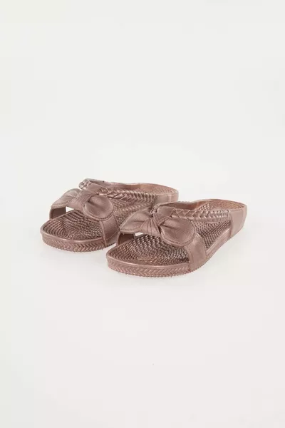Women's Brown Non-Slip Sole Bathroom Balcony Beach Street Slippers