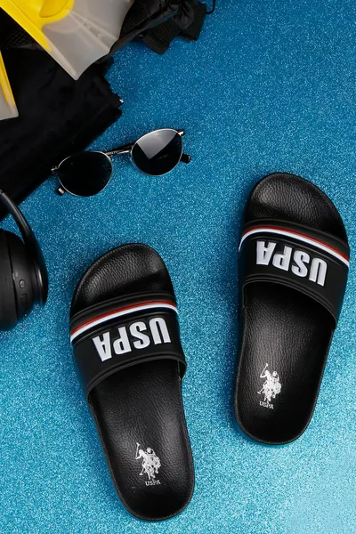 U.S. Polo Assn. 3M Alvega 3FX Ciabatte da Uomo  Nero