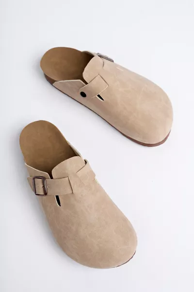 نِكي صندل مريح للجنسين بتصميم تشريحي، أمامه مغلق، حزام قابل للتعديل، قاعدة إيفا مريحة، مناسب للارتداء اليومي في المنزل