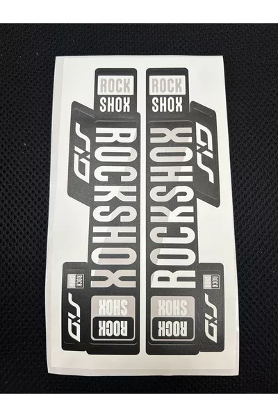Rockshox Voorvork Sticker Elektrische Fiets Accessoires en Variëteiten