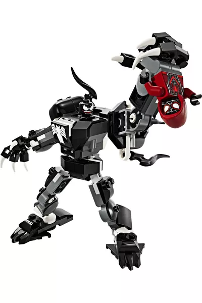 ® ǀ Marvel Venom Robot Armatura Contro Miles Morales + Set Creativo Giocattoli (P)