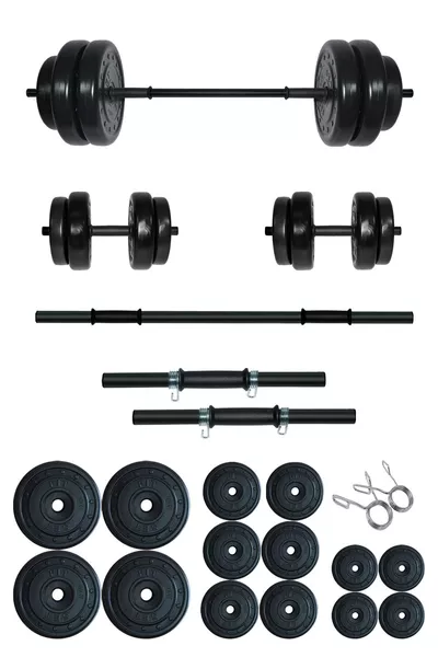 Sport Kg Combo Barbell Set and Dumbbell Set Weight Fitness Set