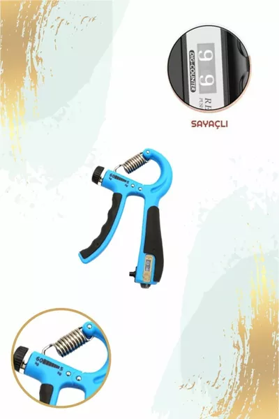 Comfortable Adjustable Hand and Wrist Strengthener with Counter Fitness Exercise Spring