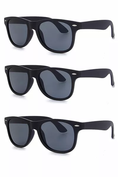 Unisex 3'lü Güneş Gözlüğü