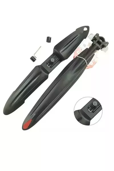 , ,5, Jant Compatibele Voor- en Achterfiets Spatbord Set