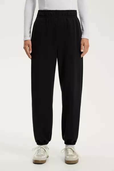 Jogger pants with modal