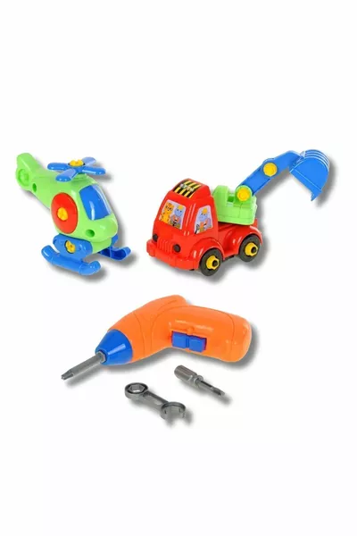 مجموعة مثقاب ثلاثي الأبعاد مع أدوات فك وتركيب