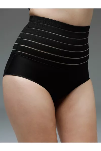 Buturo Model Yüksel Bel Korseli Karın Toparlayıcı Ve Sıkılaştırıcı Külot Korse Siyah Renk