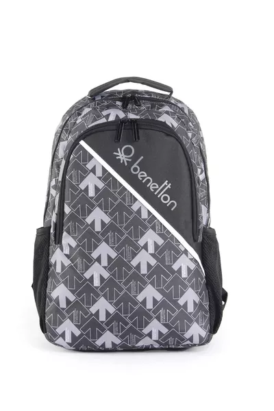 Doppeltes Schulranzen Schwarz Blau / 