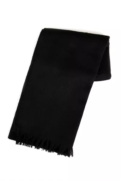 Men's Winter Black Scarf