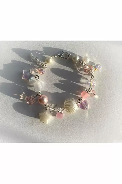 سوار بينتيريست لؤلؤي بنجوم