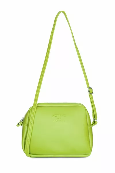 حقيبة نسائية صغيرة عصرية بحزام كروس قابل للتعديل بسحاب، يمكن حملها باليد أو على الكتف