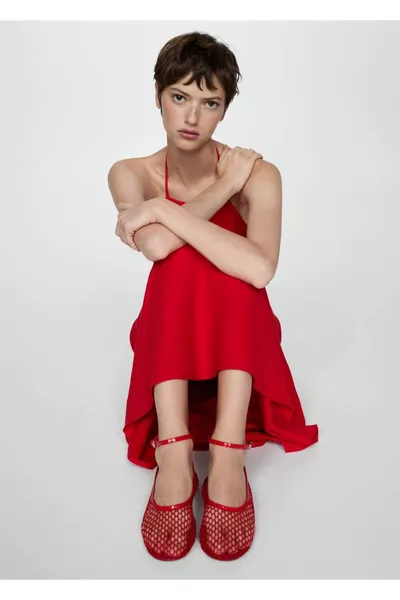 Ballerina a rete con fibbia