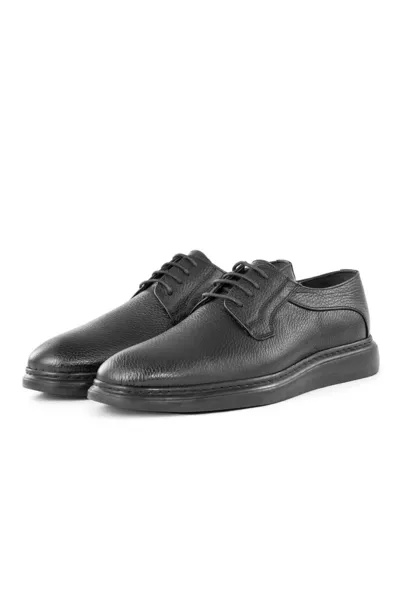 Enkel Genuine Leather Men's Casual Classic Shoes, Genuine Leather Classic Shoes, Derby Classic