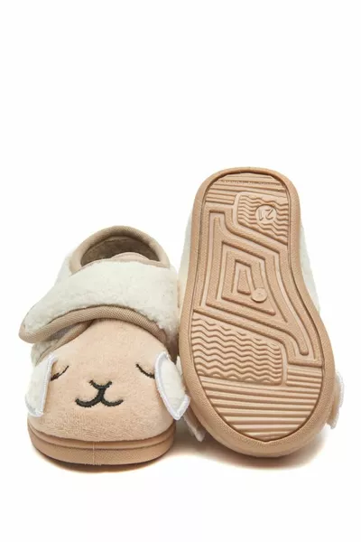 Lamb Velcro Slippers