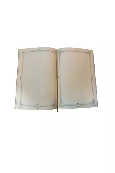 Античен платнен шифт твърд кориц 2 броя тетрадки   листа специален