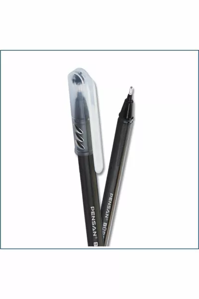 Büro 1.0 Mm Siyah Tükenmez Kalem  Adet Tk.k