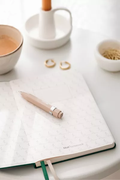  Notebook Dotted Green