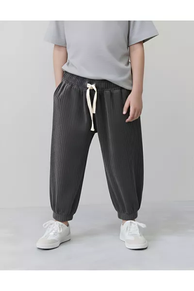 Ribbed Velvet Jogger Pants  Years Smoke