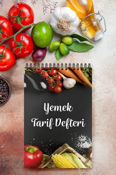 Hardcover Recipe Book