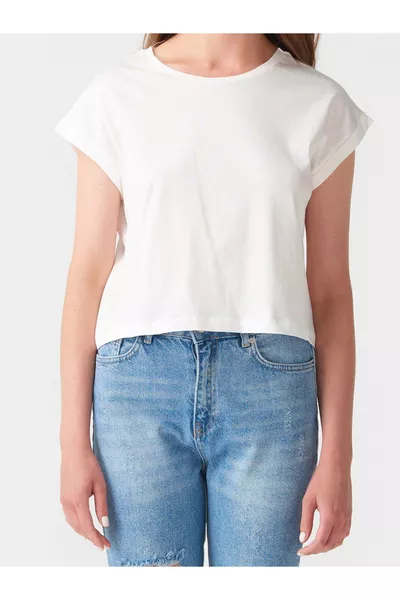  T Sleeve T-shirt - Ecru