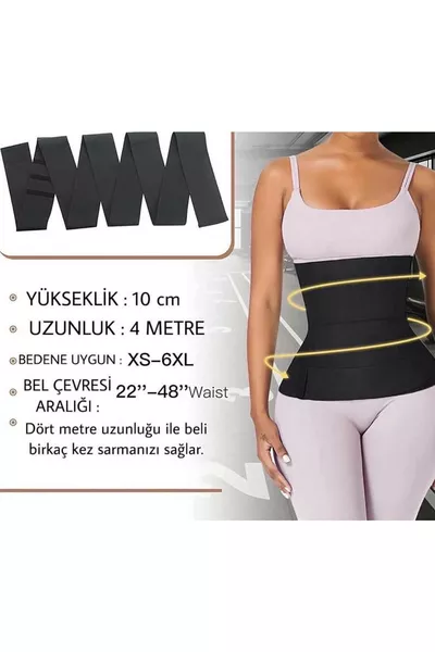 كورسيه رباعي الخصر على شكل الساعة الرملية يضيق ويشد البطن