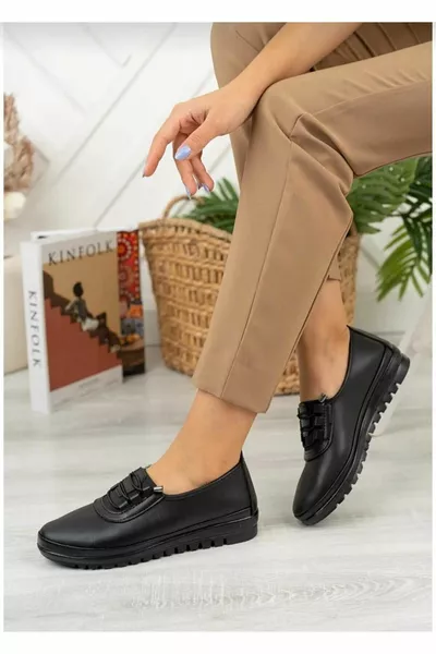 DAGELIJKSE MOEDER BALLERINA'S MET HOGE ZOOL VOOR DAMES