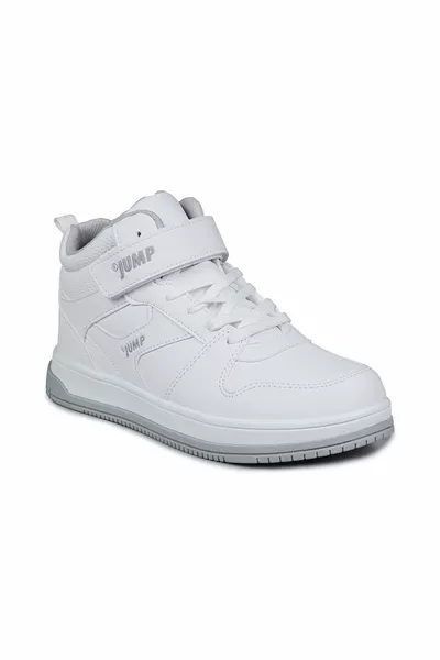  Velcro High Top Weiß Unisex Sneaker Casual Sneakers