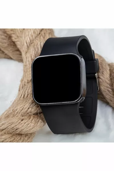 تاتش ديجيتال ووتش تعمل باللمس بقيادة ساعة اليد للجنسين خليج السيدات 