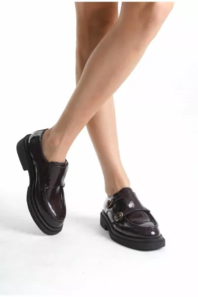 Otera Genuine Leather Loafer Brown Shoes