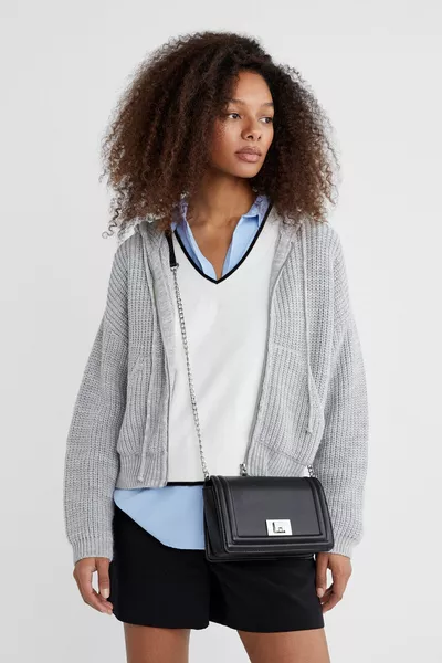 Closure Crossbody Bag