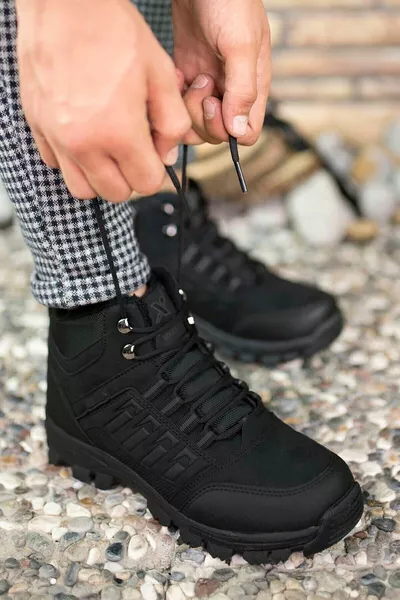 Scarpe da traking sportive casual con suola ortopedica antiscivolo invernale da uomo